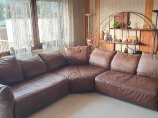 Echt-Leder Couch, Wohnlandschaft, 450 €, Haus, Bau, Garten-Möbel & Sanitär in 5101 Bergheim