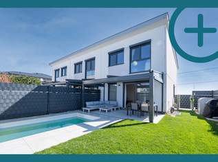 EINZIEHEN & GENIEßEN - WOHNOASE MIT GARTEN UND POOL, 737000 €, Immobilien-Häuser in 1220 Donaustadt