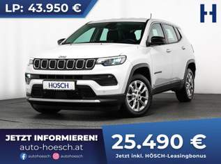 Compass T4 130 Aut. WINTER-PAKET LED 360° ACC, 26490 €, Auto & Fahrrad-Autos in 4061 Pasching Compass T4 130 Aut. WINTER-PAKET LED 360° ACC, 26490 €, Auto & Fahrrad-Autos in 4061 Pasching