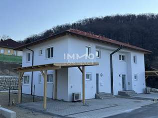 Doppelhaushälfte in Hainburg am Nationalpark Donau-Auen - provisionsfrei!, 731437.2 €, Immobilien-Häuser in 2410 Gemeinde Hainburg an der Donau