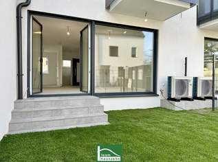 Erstbezug, Ziegelmassiv-Bauweise, 3-Schichtverglasung, Luftwärmepumpe, Stellplätze, S-Bahn 5 Minuten entfernt - JETZT ANFRAGEN, 524000.5 €, Immobilien-Häuser in 2481 Gemeinde Achau