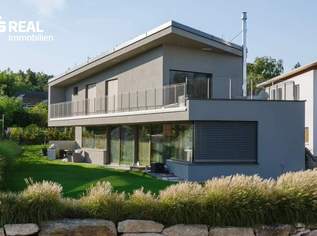 Modernes Architektenhaus mit Fernblick bis zum Neusiedlersee, 0 €, Immobilien-Häuser in 7091 Gemeinde Breitenbrunn