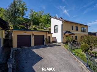 Gepflegtes Einfamilienhaus mit 2 Wohneinheiten, Garten/Terrasse & 3 Garagen in sonnige Ruhelage!, 199000 €, Immobilien-Häuser in 4523 Neuzeug
