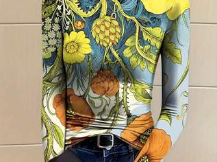 extravagantes schönes Langarmshirt