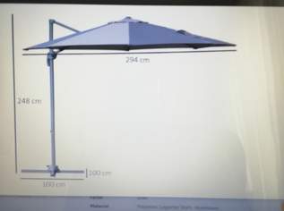 Pendel-Sonnenschirm, 145 €, Haus, Bau, Garten-Balkon & Garten in 7400 Sankt Martin in der Wart Pendel-Sonnenschirm, 145 €, Haus, Bau, Garten-Balkon & Garten in 7400 Sankt Martin in der Wart