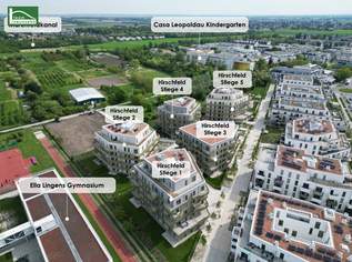 Wald – Wiese – Bach – Ihre Wohnoase zum Entspannen mit toller Infrastruktur, 393800 €, Immobilien-Wohnungen in 1210 Floridsdorf