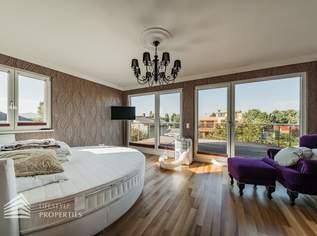 Wunderschönes, möbliertes Einfamilienhaus mit schönem Garten, Nähe Alte Donau, 3960 €, Immobilien-Häuser in 1210 Floridsdorf