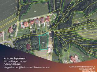 Sonniges Baugrundstück in zentraler ruhiger Lage in Pinkafeld!, 105000 €, Immobilien-Grund und Boden in 7423 Gemeinde Pinkafeld