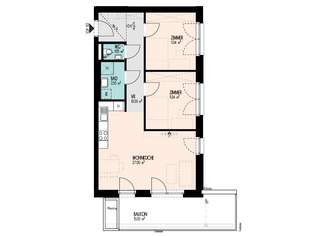 Urbaner Wohnkomfort | Helle 3-Zimmer-Wohnung mit Balkon, 1052.1 €, Immobilien-Wohnungen in 8020 Urbaner Wohnkomfort | Helle 3-Zimmer-Wohnung mit Balkon, 1052.1 €, Immobilien-Wohnungen in 8020