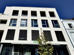 WELS: Klimatisierte 2-Zimmer Neubauwohnung mit imposanter Loggia und Terrasse im begehrten VKB Park Mercurius!, 1185.87 €, Immobilien-Wohnungen in 4600 Wels