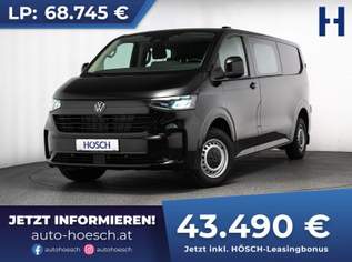T7 Transporter LR DOKA PLUS 6-SITZE ASSISTENZ PREMIUM NEU -37%, 44990 €, Auto & Fahrrad-Autos in 4061 Pasching
