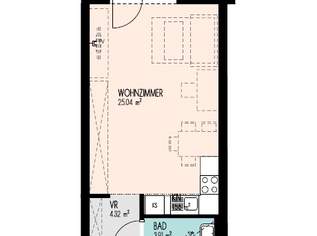 Moderne 1-Zimmer-Wohnung mit Balkon & Fernblick | Reininghaus Graz, 465.69 €, Immobilien-Wohnungen in 8020 