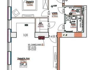 Zweizimmerwohnung im Zentrum Simmerings! Krausegasse 8 - Top 3, 746.6 €, Immobilien-Wohnungen in 1110 Simmering