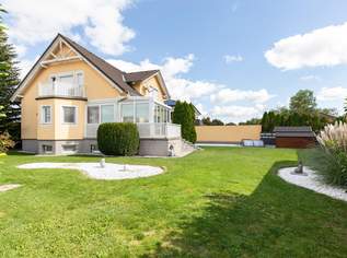 Einfamilienhaus mit Vollkeller, Garage, Garten und Pool - ZUHAUSE IM GLÜCK, 599000 €, Immobilien-Häuser in 2460 Gemeinde Bruck an der Leitha