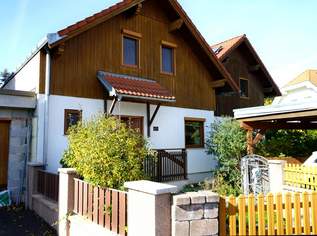 Heimeliges Doppelhaus in Holzbauweise – Wohnen mit Wohlfühlfaktor in ruhiger Siedlungslage!, 309000 €, Immobilien-Häuser in 2602 Gemeinde Blumau-Neurißhof