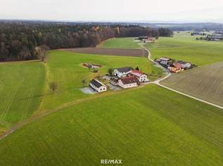 Vielseitige Liegenschaft mit zwei Wohnhäusern, Wirtschaftsgebäuden, Nutzflächen und Wald, 1700000 €, Immobilien-Gewerbeobjekte in 5121 Tarsdorf