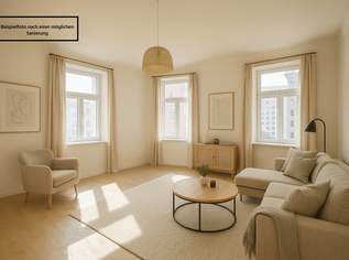 ++NEU++ Altbaucharme neu entdecken: 2-Zimmer Wohnung zum Sanieren mit viel Potenzial, 149000 €, Immobilien-Wohnungen in 1100 Favoriten