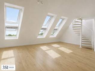 Exklusives Wohnen im 2. Dachgeschoß – großzügige Maisonette-Wohnung mit Terrasse, 990000 €, Immobilien-Wohnungen in 1040 Wieden