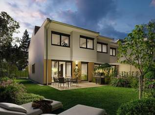 Reihenendhaus auf Eigengrund in Schwarzlackenau - Erstbezug!, 880900 €, Immobilien-Häuser in 1210 Floridsdorf