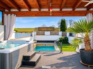 Reihenhaus mit Pool, viel Platz & sonniger Lage in Steinhaus, 446000 €, Immobilien-Häuser in 4641 Steinhaus