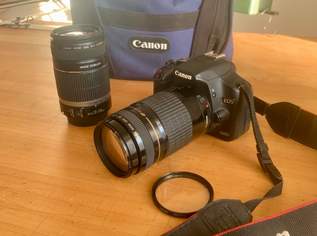 CANON EOS 500D, 2 Objektive, UV Filter, Tasche, 340 €, Marktplatz-Kameras & TV & Multimedia in 1090 Alsergrund