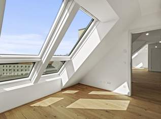 ++ OBEN WOHNEN mit WEITBLICK ++ im Projekt KARL74, 496000 €, Immobilien-Wohnungen in 1220 Donaustadt