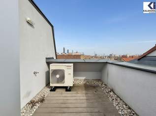 360 TOUR // DACHTERRASSENWOHNUNG NAHE VORGARTENMARKT, 1777.7 €, Immobilien-Wohnungen in 1020 Leopoldstadt