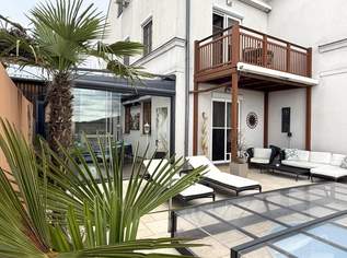 Exklusive Wohneinheit im Eckreihenhaus mit Luxusgarten & Pool // Exclusive unit in a corner townhouse with a luxurious garden and pool //, 528000 €, Immobilien-Häuser in 2105 Unterrohrbach