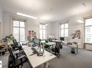 helles Altbau-Eckbüro am Parkring vis a vis des Stadparks, 3278.39 €, Immobilien-Gewerbeobjekte in 1010 Innere Stadt