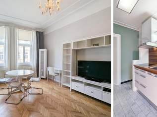 Ruhiges Wohnen in zentraler Lage – klassischer Altbauflair mit Lift und modernem Wohnkomfort., 218000 €, Immobilien-Wohnungen in 1050 Margareten