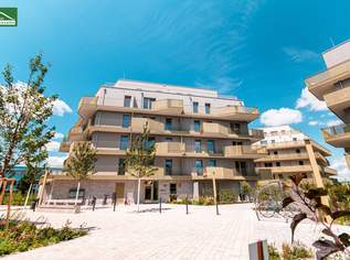 Da kommen Sie zur Ruh' - westseitiger 3.Zimmer-Erstbezug mit Balkon in Grünruhelage - "Hirschfeld - naturnah wohnen" - Provisionsfrei, 450000 €, Immobilien-Wohnungen in 1210 Floridsdorf