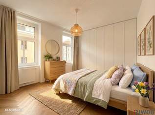 3-Zimmer Altbauwohnung mit Innenhofbalkon nahe dem Augarten | Erstbezug nach Sanierung, 595000 €, Immobilien-Wohnungen in 1200 Brigittenau