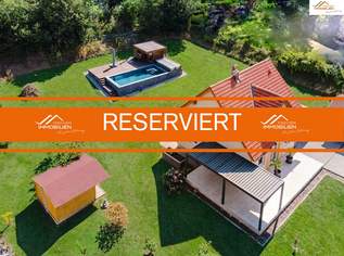 Exklusives Einfamilienhaus auf 2.212 m² Grundstück in ruhiger Wohnlage mit Pool, 697000 €, Immobilien-Häuser in 2625 Gemeinde Schwarzau am Steinfeld Exklusives Einfamilienhaus auf 2.212 m² Grundstück in ruhiger Wohnlage mit Pool, 697000 €, Immobilien-Häuser in 2625 Gemeinde Schwarzau am Steinfeld