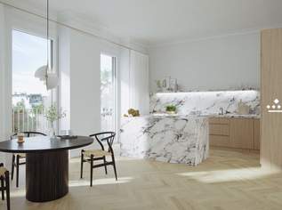 ART NOUVEAU HOUSE: Elegantes Altbauapartment in begehrter Lage mit Freifläche, 980000 €, Immobilien-Wohnungen in 1060 Mariahilf