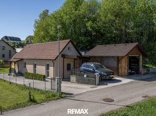 Zwei Wohnhäuser mit traumhaftem Garten und zahlreichen Parkplätzen – umgeben von Ruhe & Natur!, 265000 €, Immobilien-Häuser in 4522 Sierning