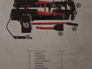 Motorrad Hebebühne, 120 €, Auto & Fahrrad-Teile & Zubehör in 3172 Gemeinde Ramsau