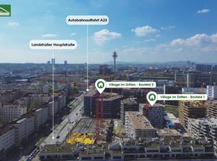 Erstbezug mit stilvoller Ausstattung und optimaler Raumaufteilung!, 1029 €, Immobilien-Wohnungen in 1030 Landstraße