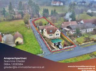 Viel Platz, viel Potenzial – Wohnhaus mit modernem Zubau auf 986 m² in Jennersdorf, 180000 €, Immobilien-Häuser in 8380 Jennersdorf