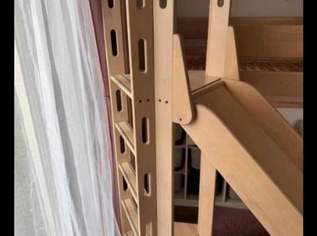 Paidi Kinderzimmer mit Doppelstockbett Rutsche und Rutscherturm Paidi Kinderzimmer mit Doppelstockbett Rutsche und Rutscherturm