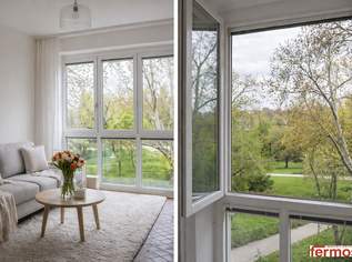 Helle 4-Zimmer-Wohnung (ca. 93 m²) mit Loggia und Parkblick. Master-Schlafzimmer mit eigenem Badezimmer., 569000 €, Immobilien-Wohnungen in 1200 Brigittenau