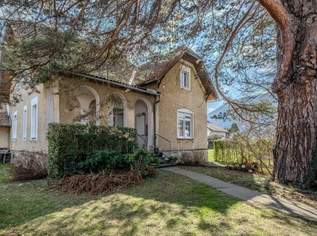 Idyllisches Herrenhaus mit 2.432 m² teilbarem, ebenem Baugrund (Dichte 0,3-0,8) in Frohnleiten, 600000 €, Immobilien-Häuser in 8130 Frohnleiten