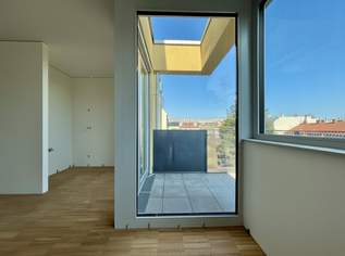 ERSTBEZUG | Außenflächen mit direktem Blick auf den Kahlenberg | vollausgestattete Küchen | Fußbodenheizung und Fußbodenkühlung, 985 €, Immobilien-Wohnungen in 1210 Floridsdorf