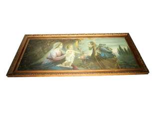 Bild Jesuskind mit Rahmen, 1000 €, Marktplatz-Antiquitäten, Sammlerobjekte & Kunst in Deutschland