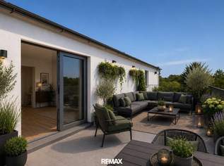 "100 % Dachterrassen-Vibes – 3 Zimmer!", 322000 €, Immobilien-Wohnungen in 1110 Simmering