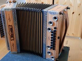 Steirische Ziehharmonika, STRASSER, G-C-F-B, 4600 €, Marktplatz-Musik & Musikinstrumente in 8811 Scheifling