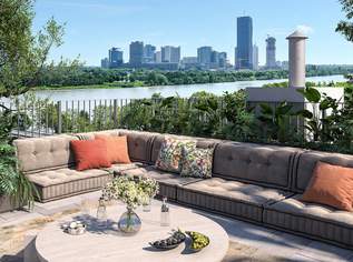 PROVISIONSFREI - Modernes wohnen am Donauufer mit Donaublick!, 1219800 €, Immobilien-Wohnungen in 1200 Brigittenau