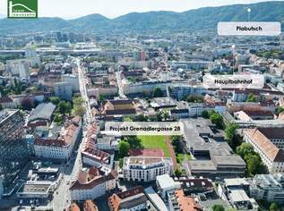 Idyllische 2-Zimmer-Wohnung mit Balkon im Herzen von Graz!, 529 €, Immobilien-Wohnungen in 8020 
