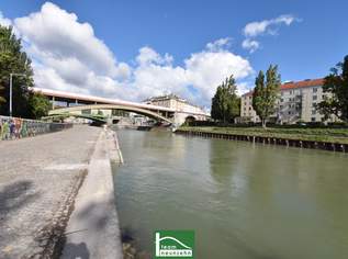 Stadtwohnung in Bestlage: direkt bei der Urania, Wien Mitte und Prater - 2.Zimmer mit Donaukanal-Blick! - JETZT ZUSCHLAGEN, 750000.86 €, Immobilien-Wohnungen in 1030 Landstraße