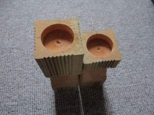 Holz Kerzenständer, 25 €, Haus, Bau, Garten-Geschirr & Deko in 6655 Gemeinde Kaisers Holz Kerzenständer, 25 €, Haus, Bau, Garten-Geschirr & Deko in 6655 Gemeinde Kaisers