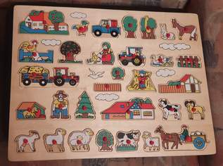 Setzpuzzle LEGLER "Bauernhof", Holz, 8 €, Kindersachen-Spielzeug in 1210 Floridsdorf Setzpuzzle LEGLER "Bauernhof", Holz, 8 €, Kindersachen-Spielzeug in 1210 Floridsdorf